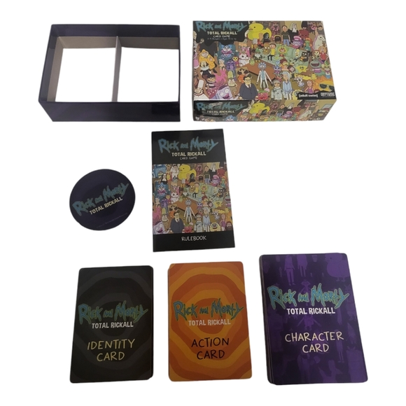 Rick & Morty Total Rickall Card Game - Picture 2 of 3